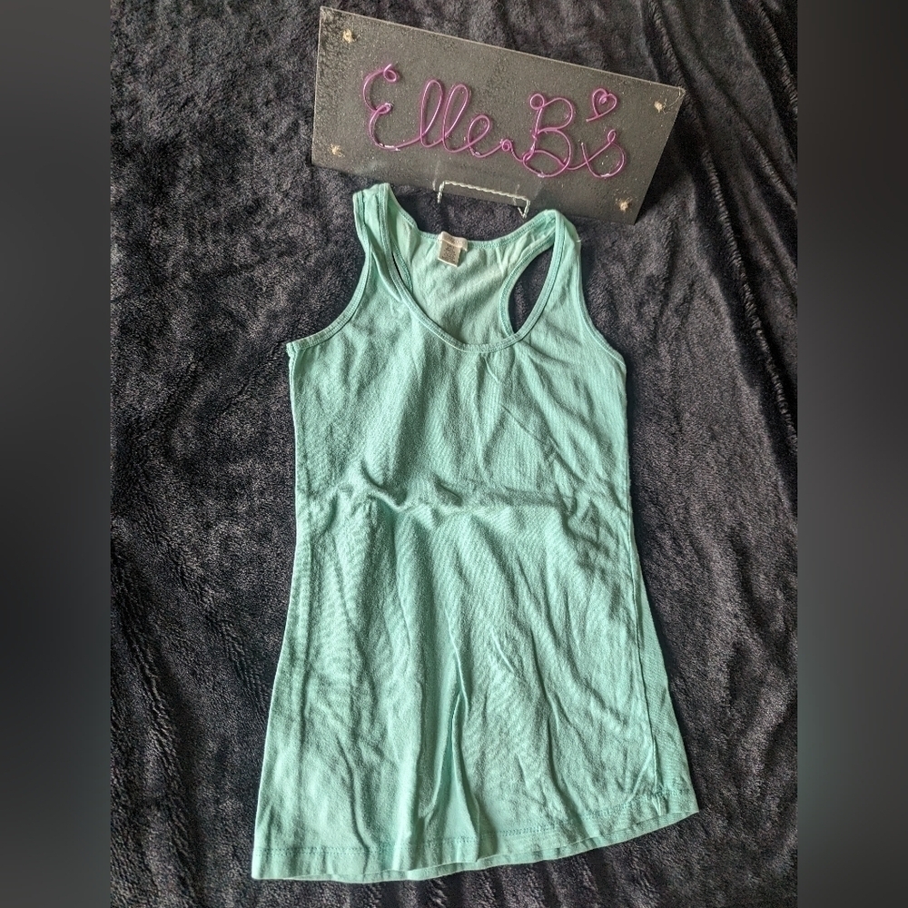 EUC Bozzolo Teal/ Mint Tank S